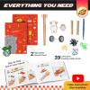 image:imageSmartivity DIY Tabletop Tennis  Pickleball Game for Kids 6 to 12 2 Player STEM Toy with Mechanical Rackets amp Scoreboard Christmas Birthday Gift for Boys amp Girls Age 6 7 8 9 10 11 12 YearsRacing Car