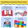 image:imageSmartivity Pattern Puzzle Game for Kids 48 Years  Color amp Pattern Matching Toy  30 Challenges I HandEye Coordination Logical Thinking  Educational Travel Game for Ages 45678 Boys amp Girls