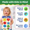 image:imageSmartivity Shape Sorter Learning Kit for Kids  12 Shape Pieces 10 Challenge Cards  Teaches Colour Recognition Counting Emotions  STEM Educational Toy for Boys amp Girls 2 Years