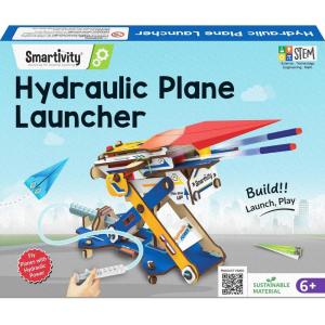 image:imageSmartivity DIY 2in1 Hydraulic Paper Airplanes amp Darts Launcher STEM Toy for Kids Ages 614 Years I Birthday Gifts for Smart Kids  Science Kit for Boys amp Girls 6 8101214 Years OldHydraulic Plane Launcher