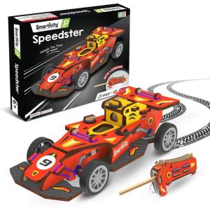 image:imageSmartivity DIY Tabletop Tennis  Pickleball Game for Kids 6 to 12 2 Player STEM Toy with Mechanical Rackets amp Scoreboard Christmas Birthday Gift for Boys amp Girls Age 6 7 8 9 10 11 12 YearsRacing Car
