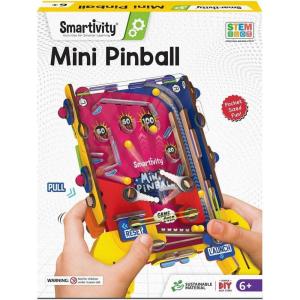 image:imageSmartivity DIY Tabletop Tennis  Pickleball Game for Kids 6 to 12 2 Player STEM Toy with Mechanical Rackets amp Scoreboard Christmas Birthday Gift for Boys amp Girls Age 6 7 8 9 10 11 12 YearsMini Pinball