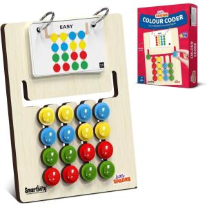 image:imageSmartivity Montessori Slide Puzzle I Color amp Pattern Matching Toys for Kids 4 to 8 Years I Birthday Gift for Boys amp Girls I Preschool Educational Toy for 4 5 6 7 8  Travel Friendly