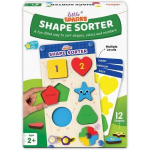 image:imageSmartivity Shape Sorter Learning Kit for Kids  12 Shape Pieces 10 Challenge Cards  Teaches Colour Recognition Counting Emotions  STEM Educational Toy for Boys amp Girls 2 Years