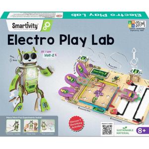 image:imageSmartivity Electro Play Lab for Kids Ages 8 9 10 11 12 13 14 Years Old I Electricity Kit with 9 Circuits Experiements amp DIY Robot  STEM Science Project Kit  Birthday Gift for Boys amp Girls