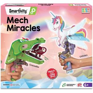 image:imageSmartivity Mech Miracles  Magical Unicorn amp Cute Crocodile for Girls Ages 6789101112 Years I DIY Craft Kit  Christmas Birthday Gifts for Boys amp GirlsMech Miracles