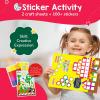 image:imageSmartivity Montessori Based Busy Box for 345 Years Old Boys and Girls I 7in1 Preschool Learning Activity Kit for Toddlers 36 I for Kids I Educational Toy I Vocabulary Fine MotorampScissor Skills