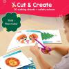 image:imageSmartivity Montessori Based Busy Box for 345 Years Old Boys and Girls I 7in1 Preschool Learning Activity Kit for Toddlers 36 I for Kids I Educational Toy I Vocabulary Fine MotorampScissor Skills