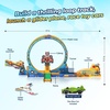 image:imageSmartivity HighSpeed Race Car Track with Loop for Kids 612 Years  3in1 Car Loop Glider Plane Launcher I Build amp Play I Birthday Gift for Boys amp Girls Age 6789101112 Years