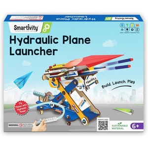 image:imageSmartivity My First Science Experiment Kit for Kids Ages 6 7 8 9 10 11 12 Years  50 Experiments I Christmas Birthday Gift I Science Projects for Boys amp Girls STEM Toys for 6 to 12 YearsHydraulic Plane Launcher